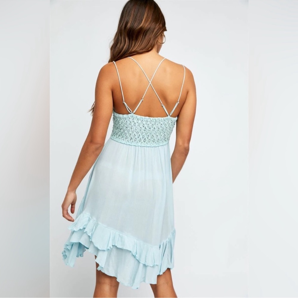 Free People ADELLA MINI DRESS SIZE XSMALL - Picture 9 of 16